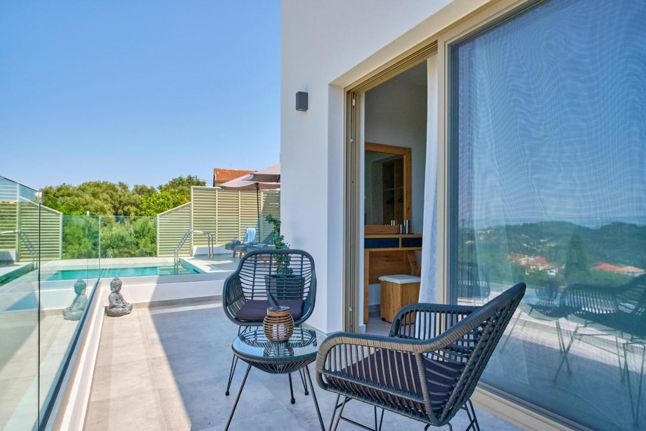 Polgar Villas Corfu Kavvadades Bagian luar foto